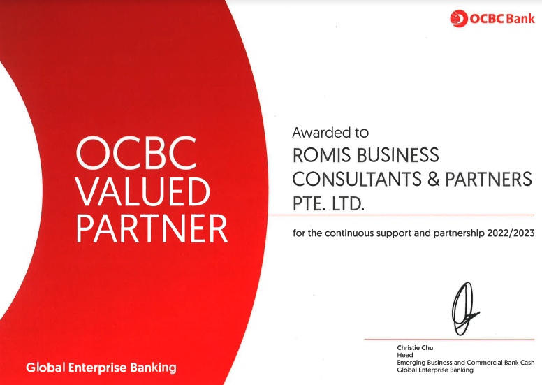 Opening corporate bank account with OCBC 